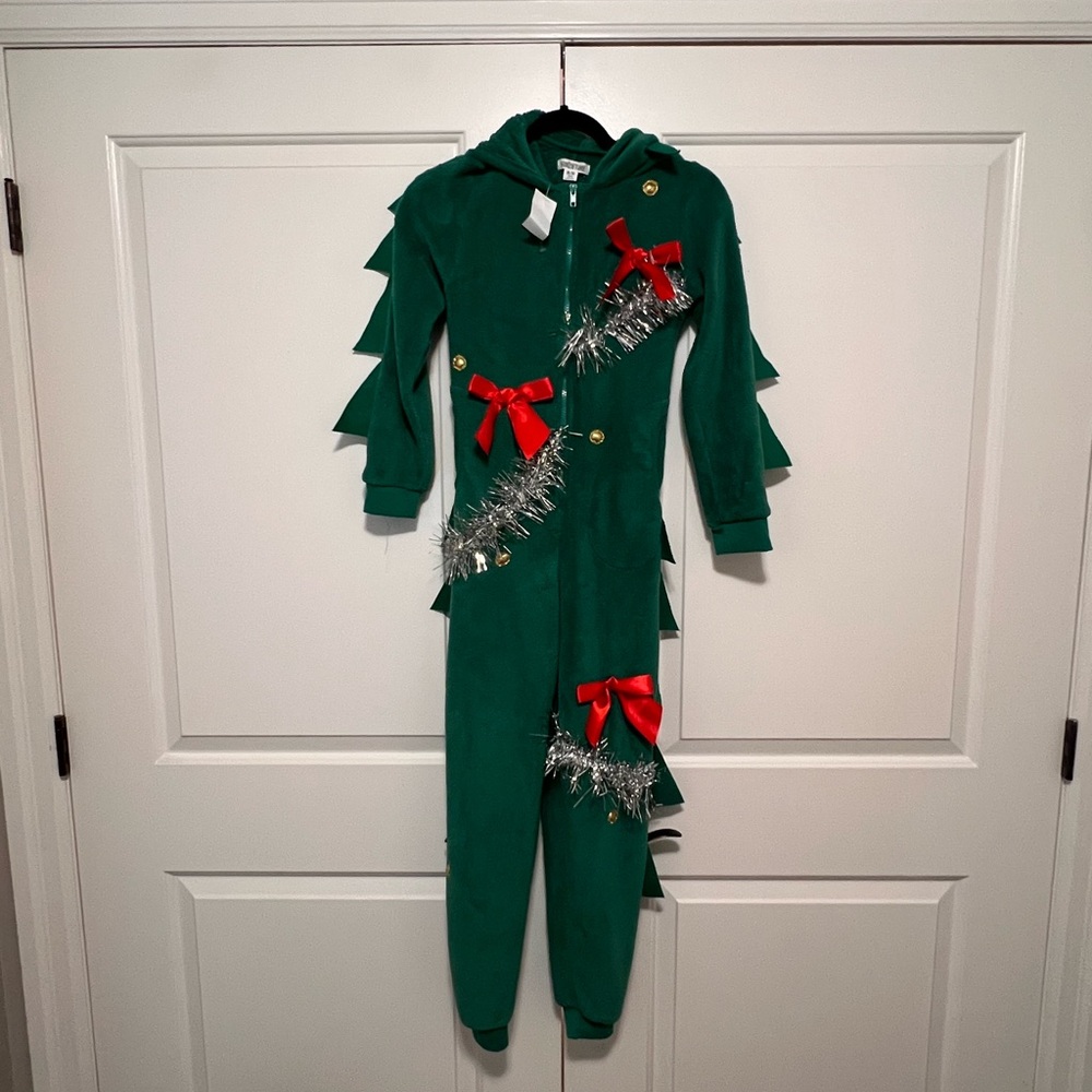 Christmas Tree Kids Onsie Costume